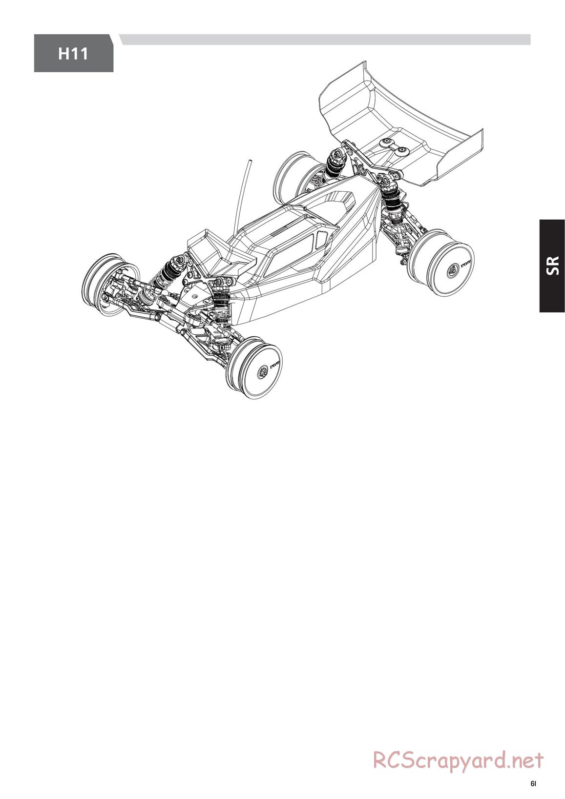 Team Losi - TLR 22 5.0 SR Race Spec - Manual - Page 61