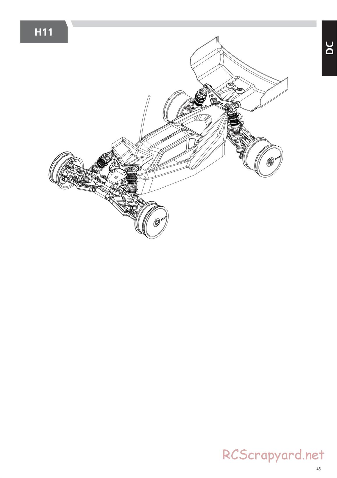 Team Losi - TLR 22 5.0 DC Race - Manual - Page 43