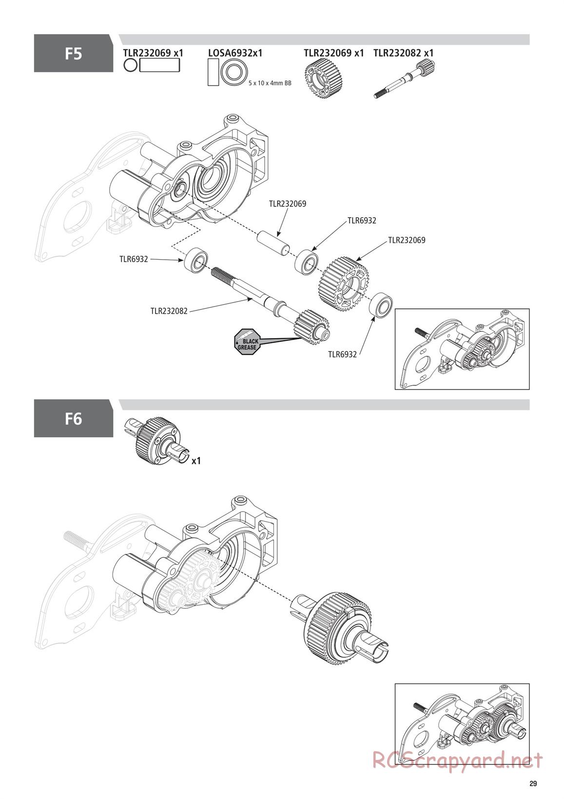 Team Losi - TLR 22 5.0 AC Race - Manual - Page 29