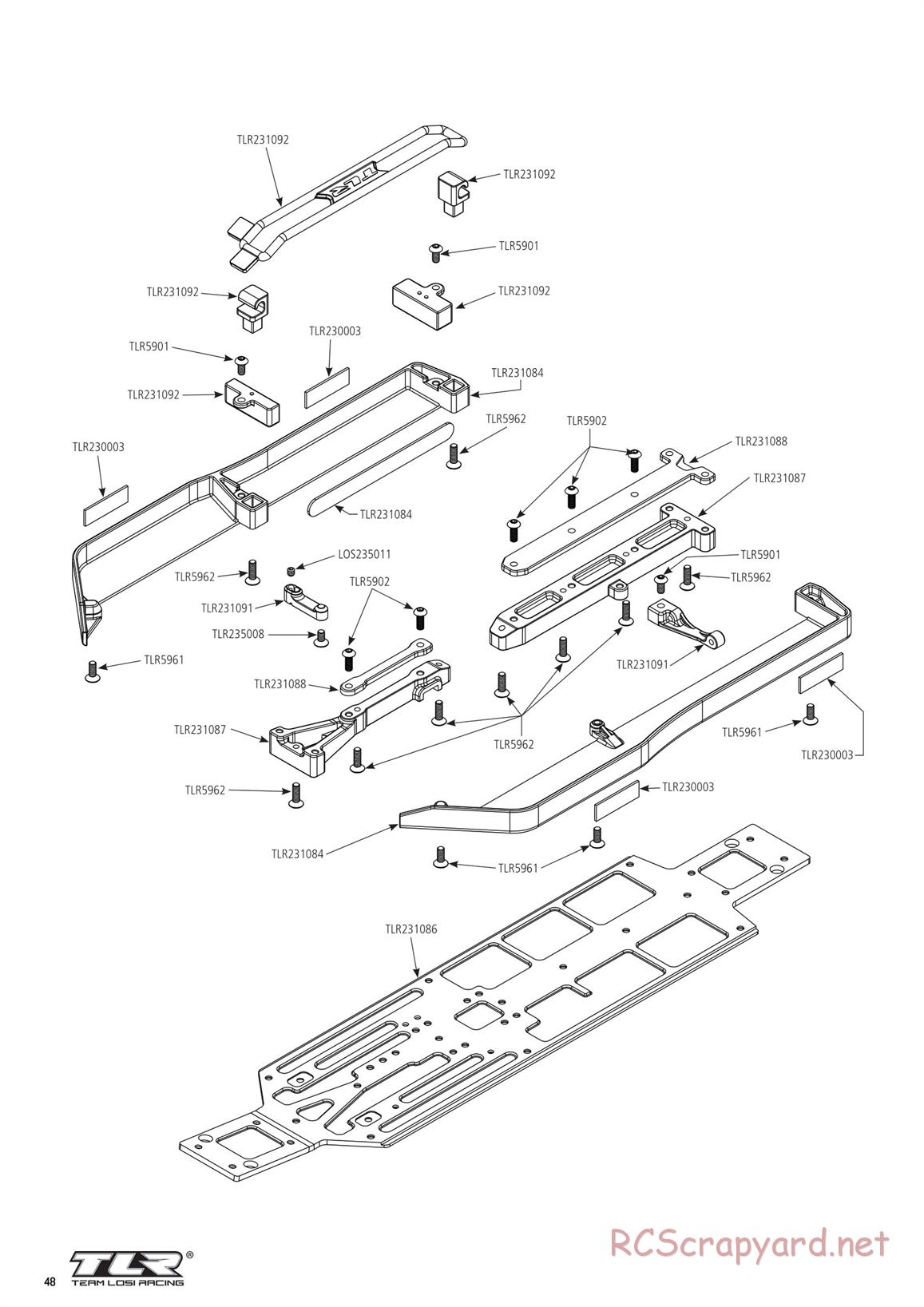 Team Losi - TLR 22X-4 Race - Manual - Page 2