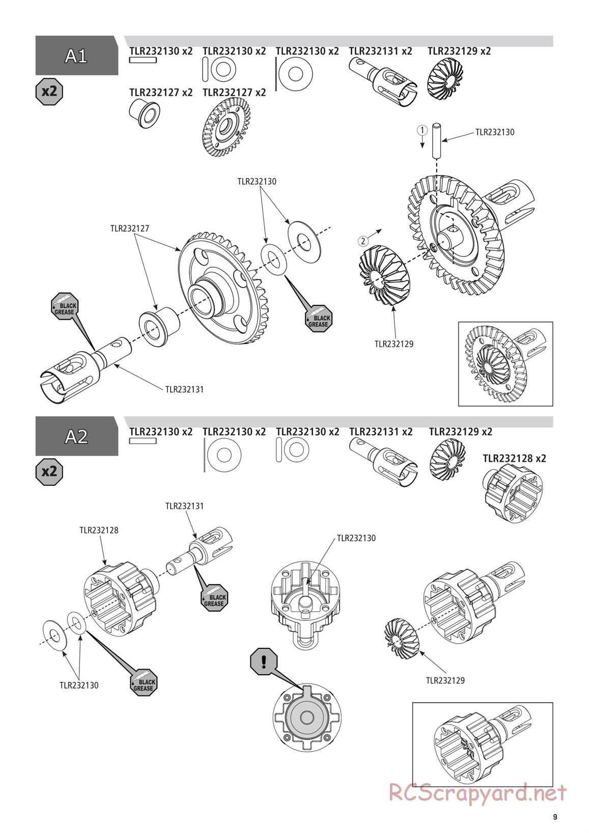 Team Losi - TLR 22X-4 Race - Manual - Page 9