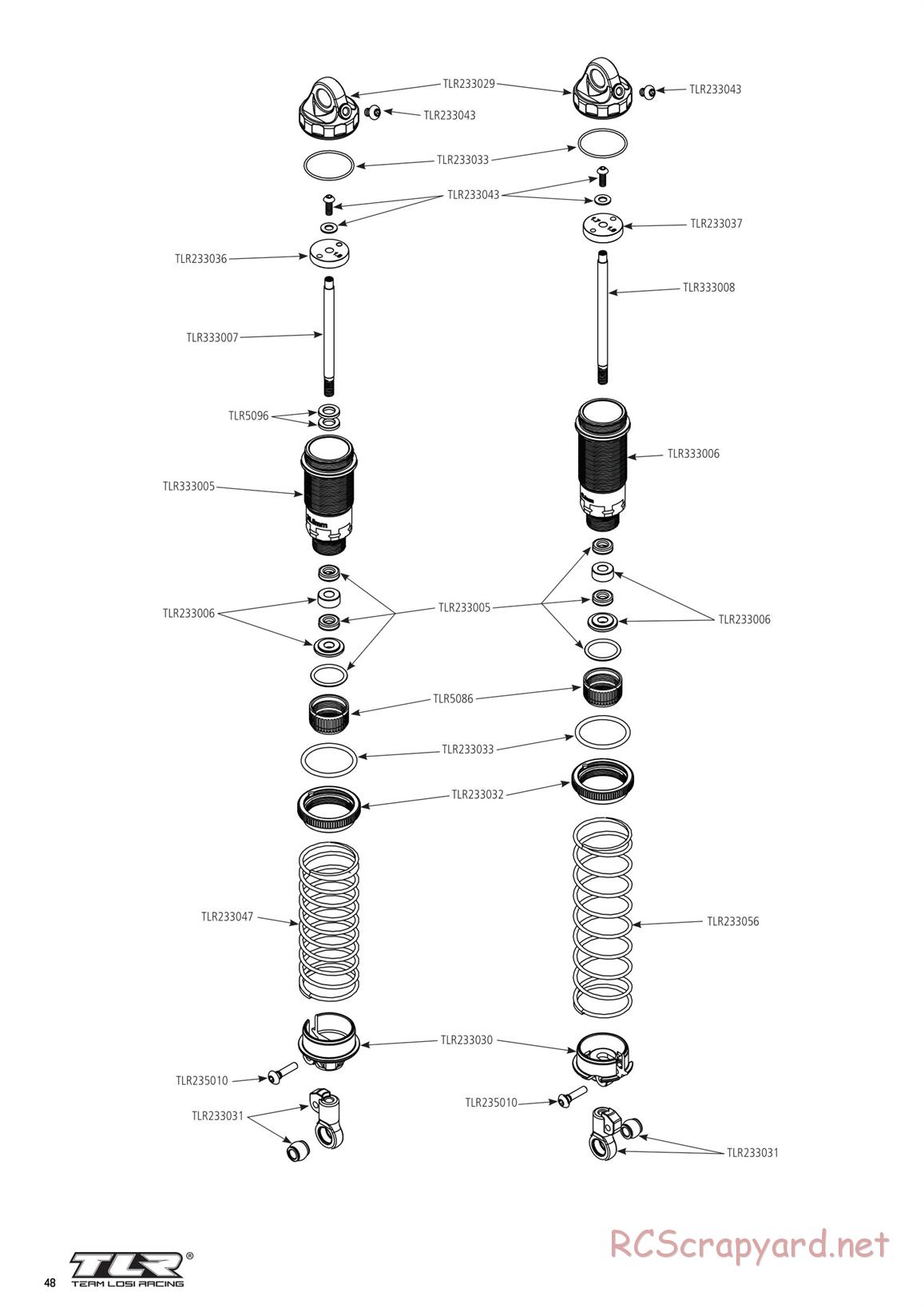 Team Losi - TLR 22 5.0 DC Elite Race - Manual - Page 5