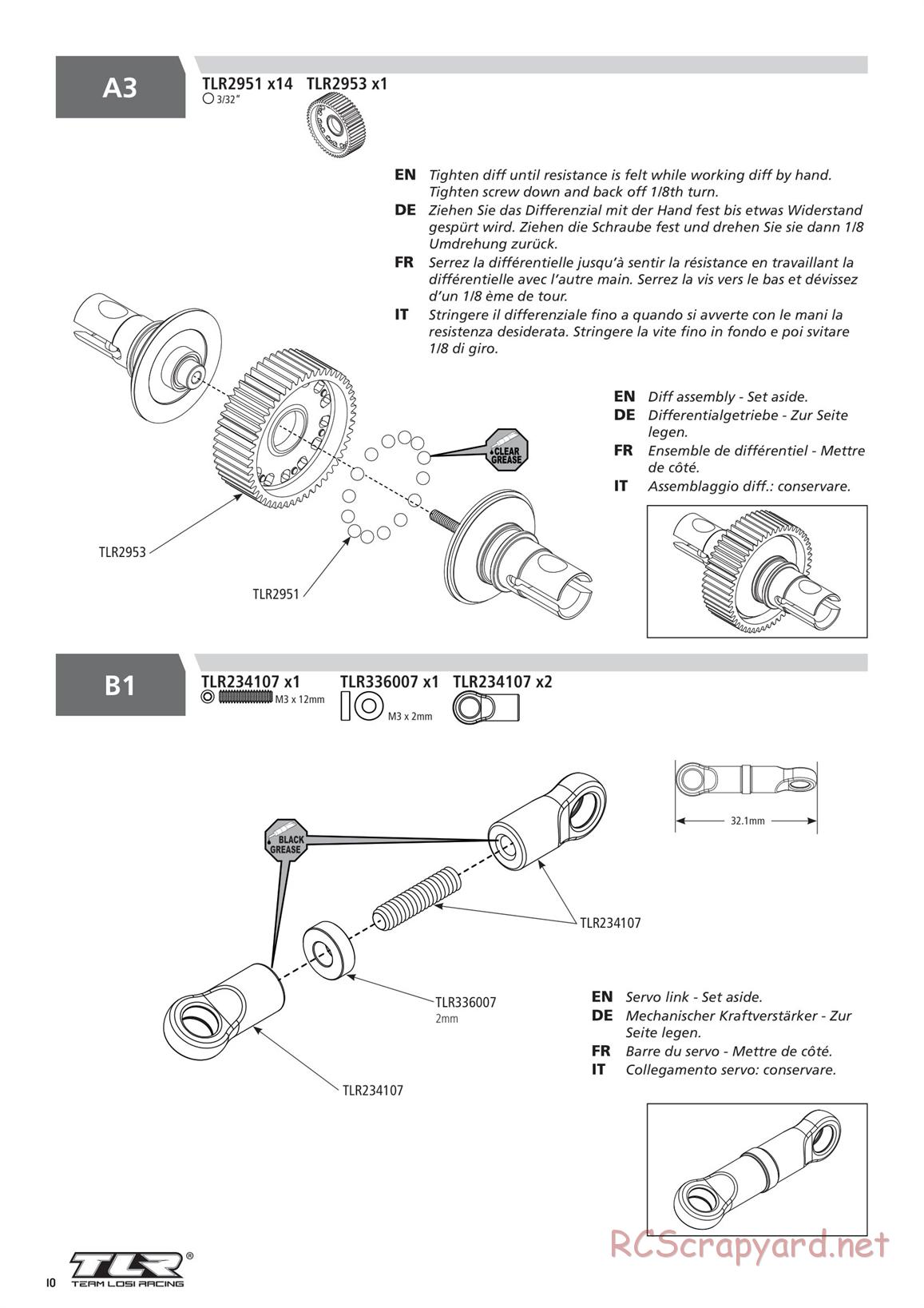 Team Losi - TLR 22 5.0 DC Elite Race - Manual - Page 10