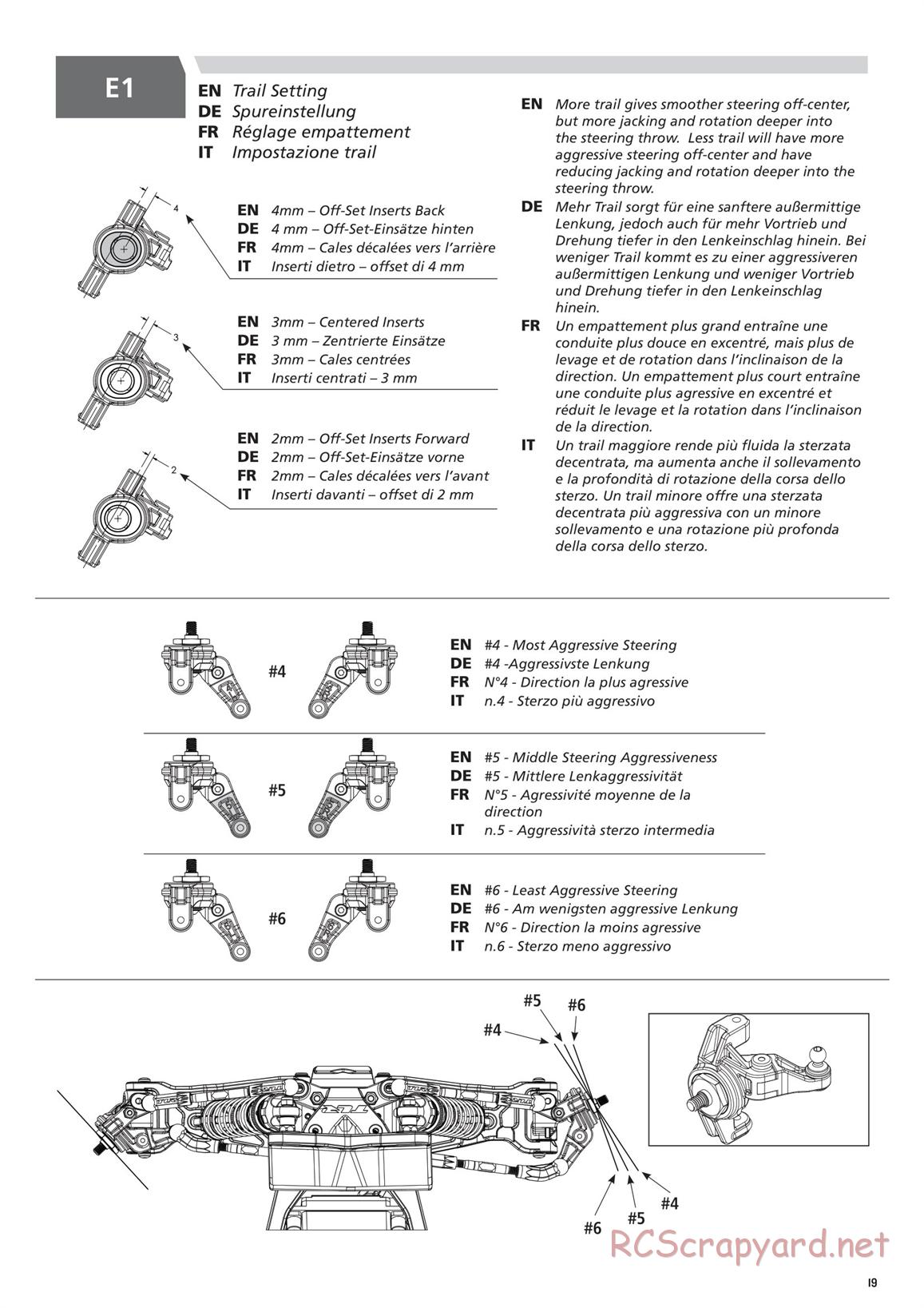 Team Losi - TLR 22 5.0 DC Elite Race - Manual - Page 19