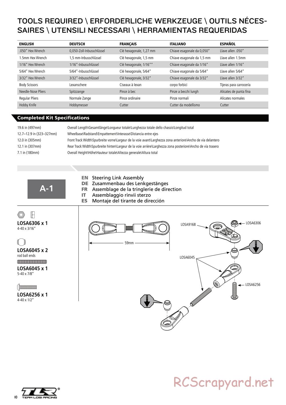 Team Losi - 8IGHT 3.0 - Manual - Page 10