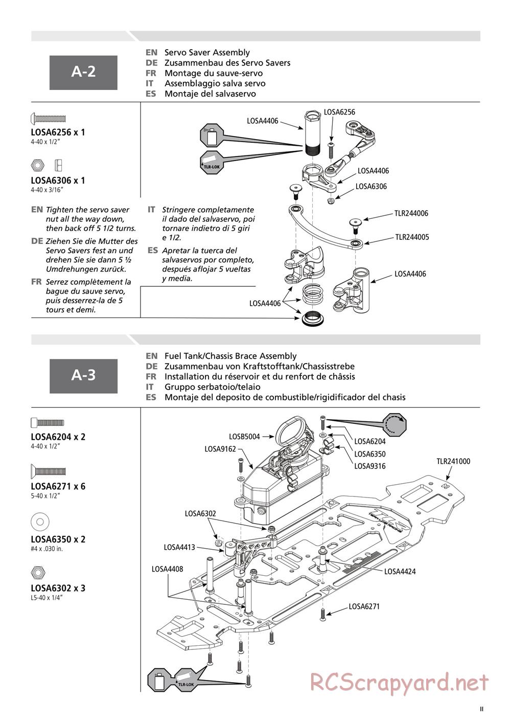 Team Losi - 8IGHT 3.0 - Manual - Page 11