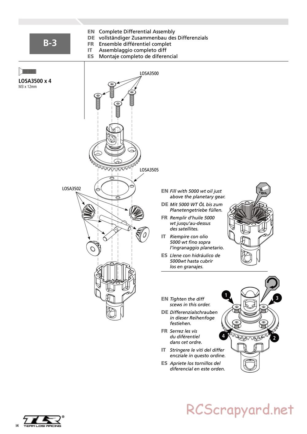 Team Losi - 8IGHT 3.0 - Manual - Page 14