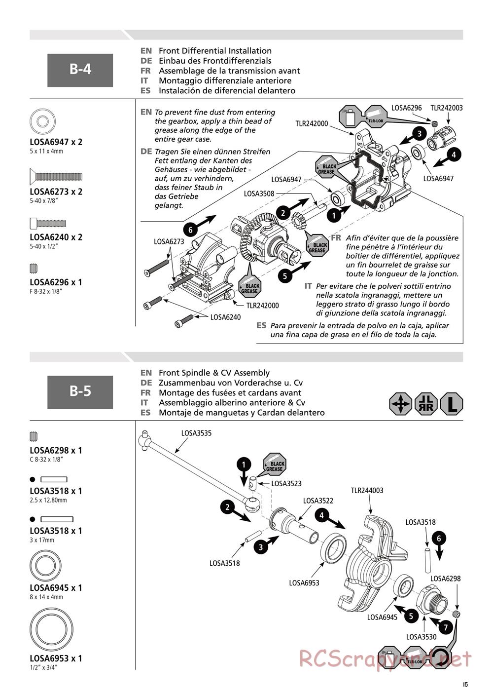 Team Losi - 8IGHT 3.0 - Manual - Page 15