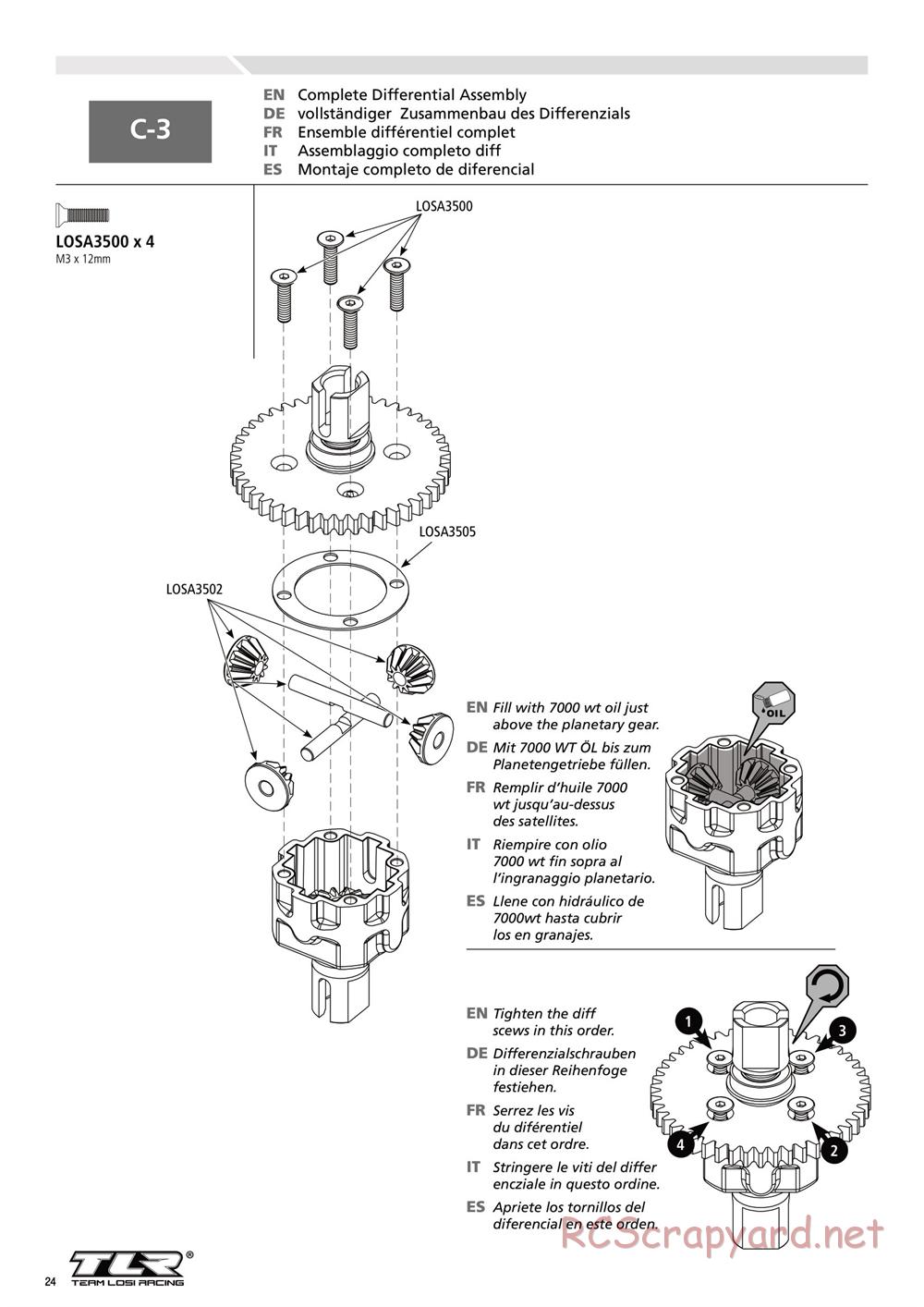 Team Losi - 8IGHT 3.0 - Manual - Page 24