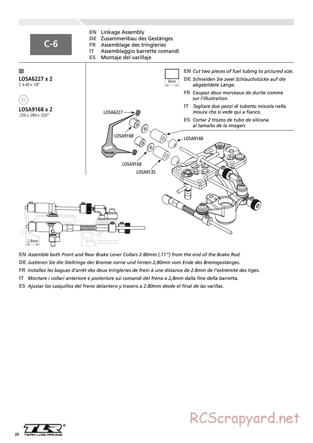 Team Losi - 8IGHT 3.0 - Manual - Page 26