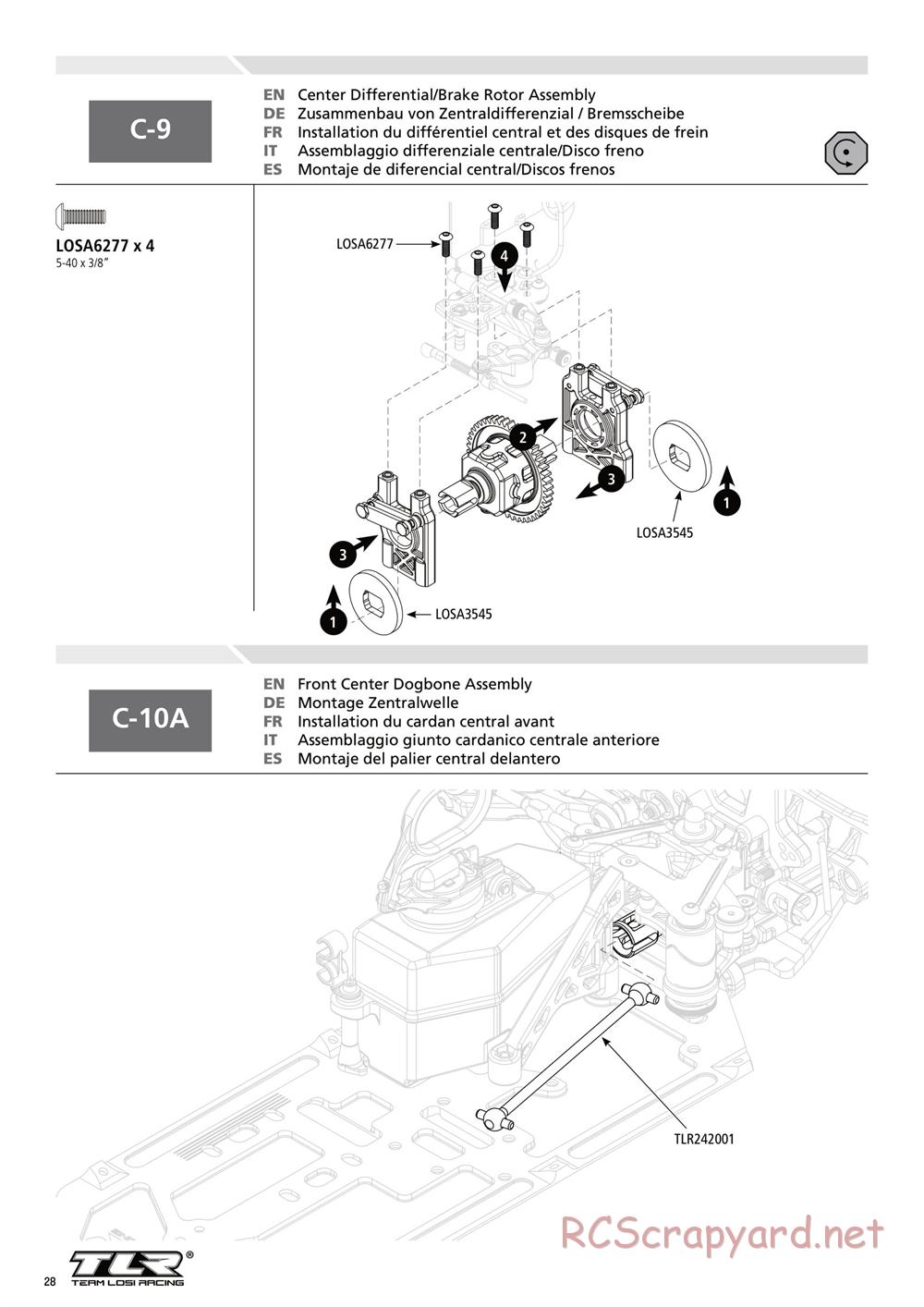 Team Losi - 8IGHT 3.0 - Manual - Page 28