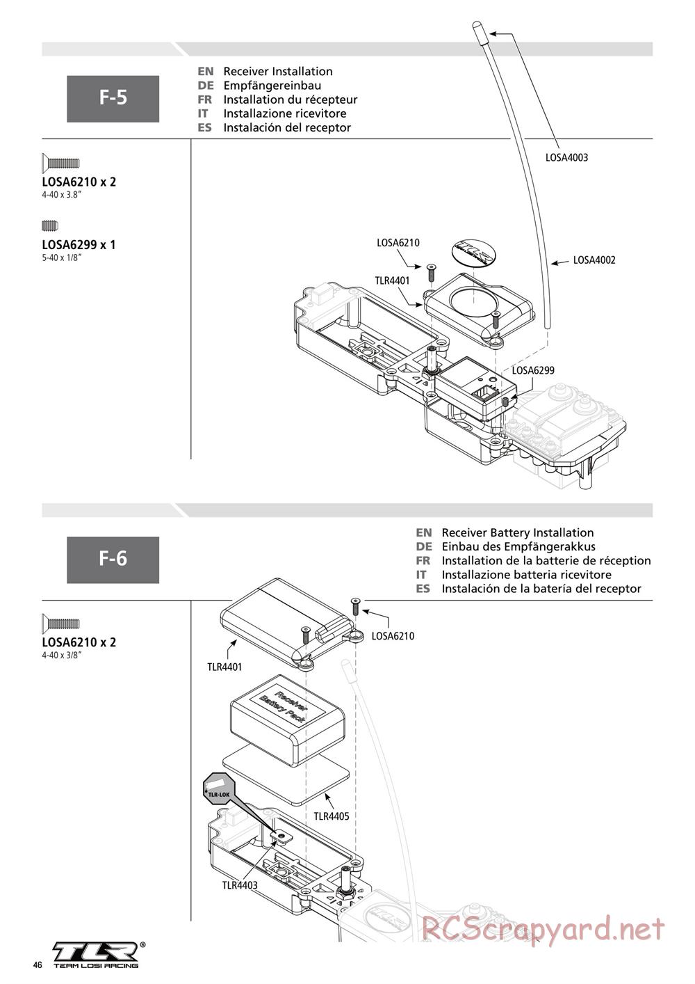 Team Losi - 8IGHT 3.0 - Manual - Page 46