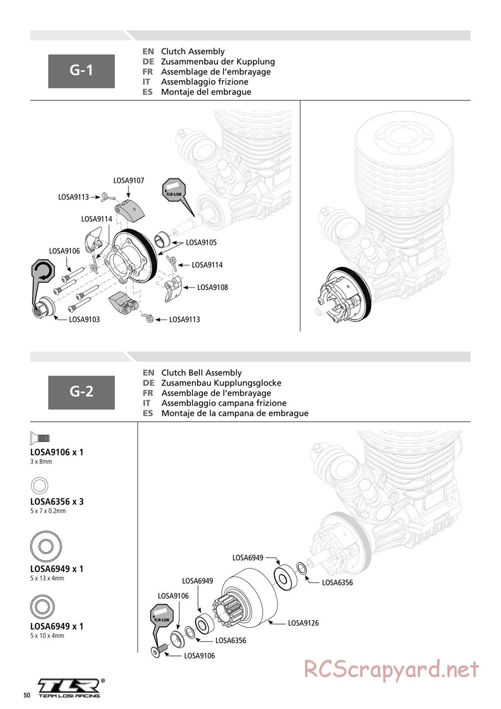 Team Losi - 8IGHT 3.0 - Manual - Page 50