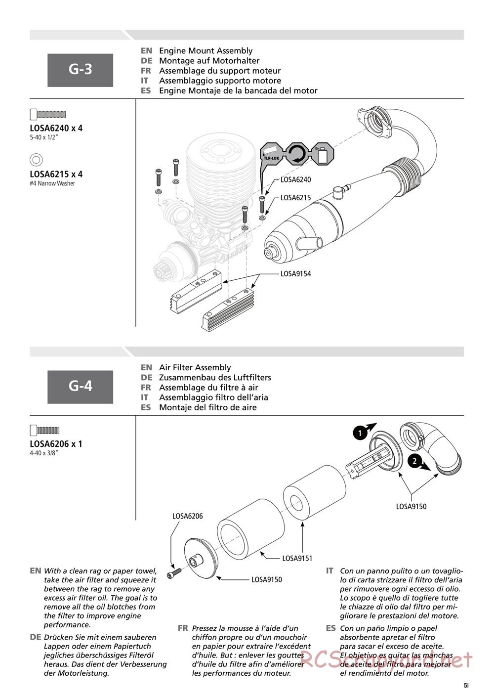 Team Losi - 8IGHT 3.0 - Manual - Page 51