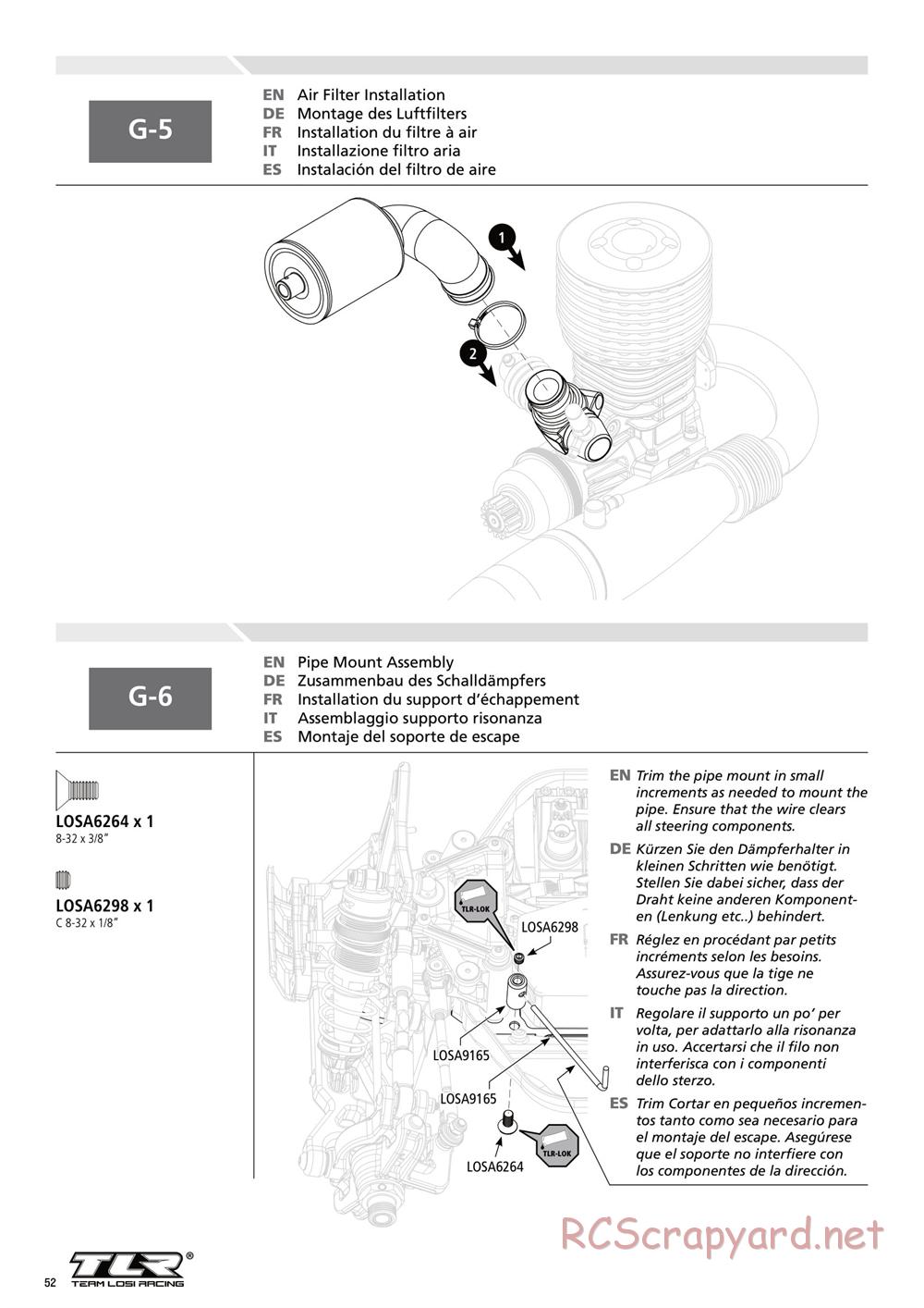 Team Losi - 8IGHT 3.0 - Manual - Page 52