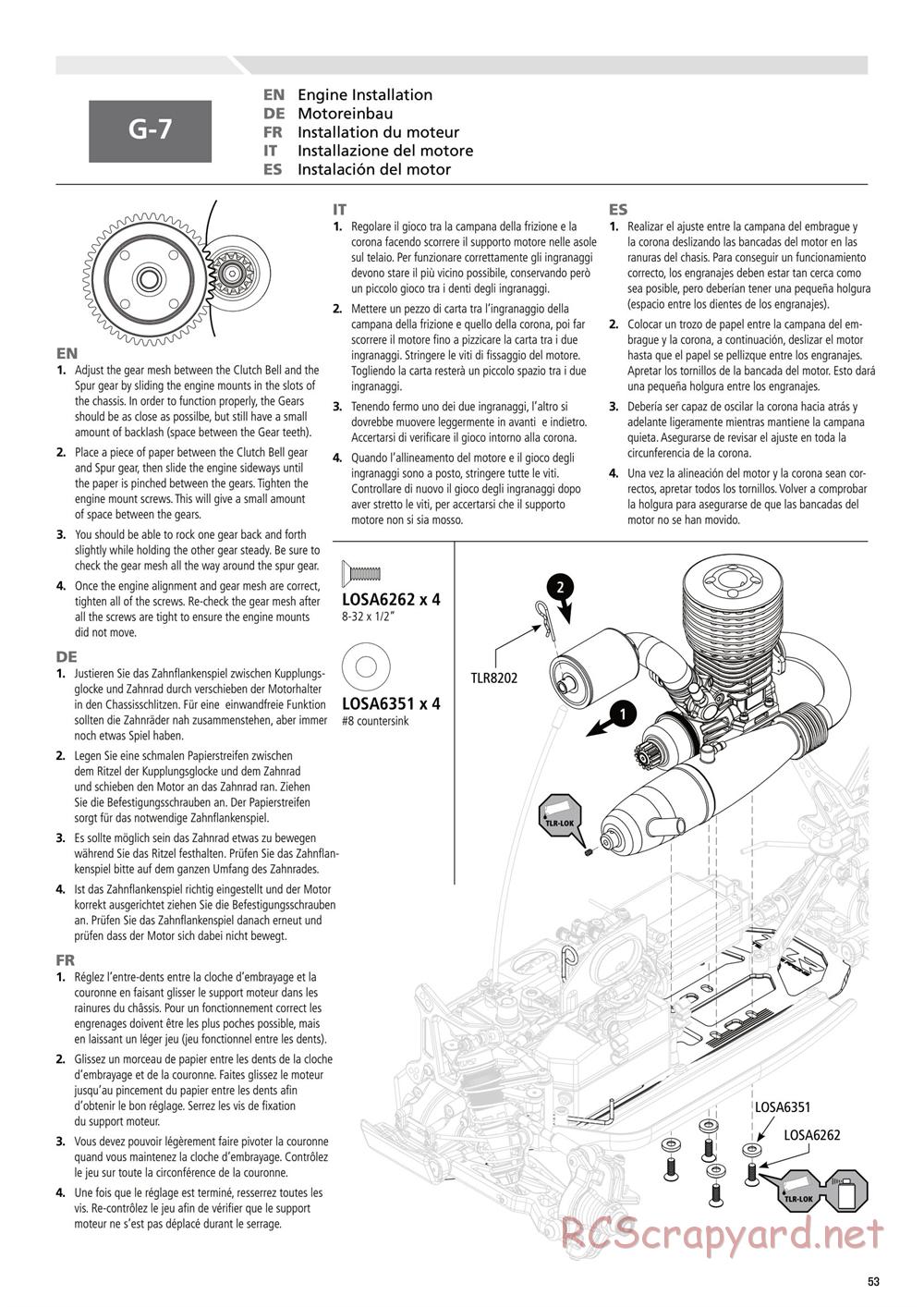 Team Losi - 8IGHT 3.0 - Manual - Page 53