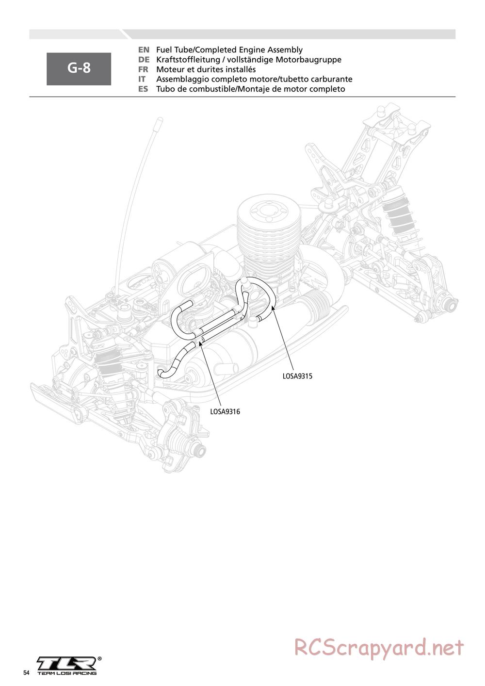 Team Losi - 8IGHT 3.0 - Manual - Page 54