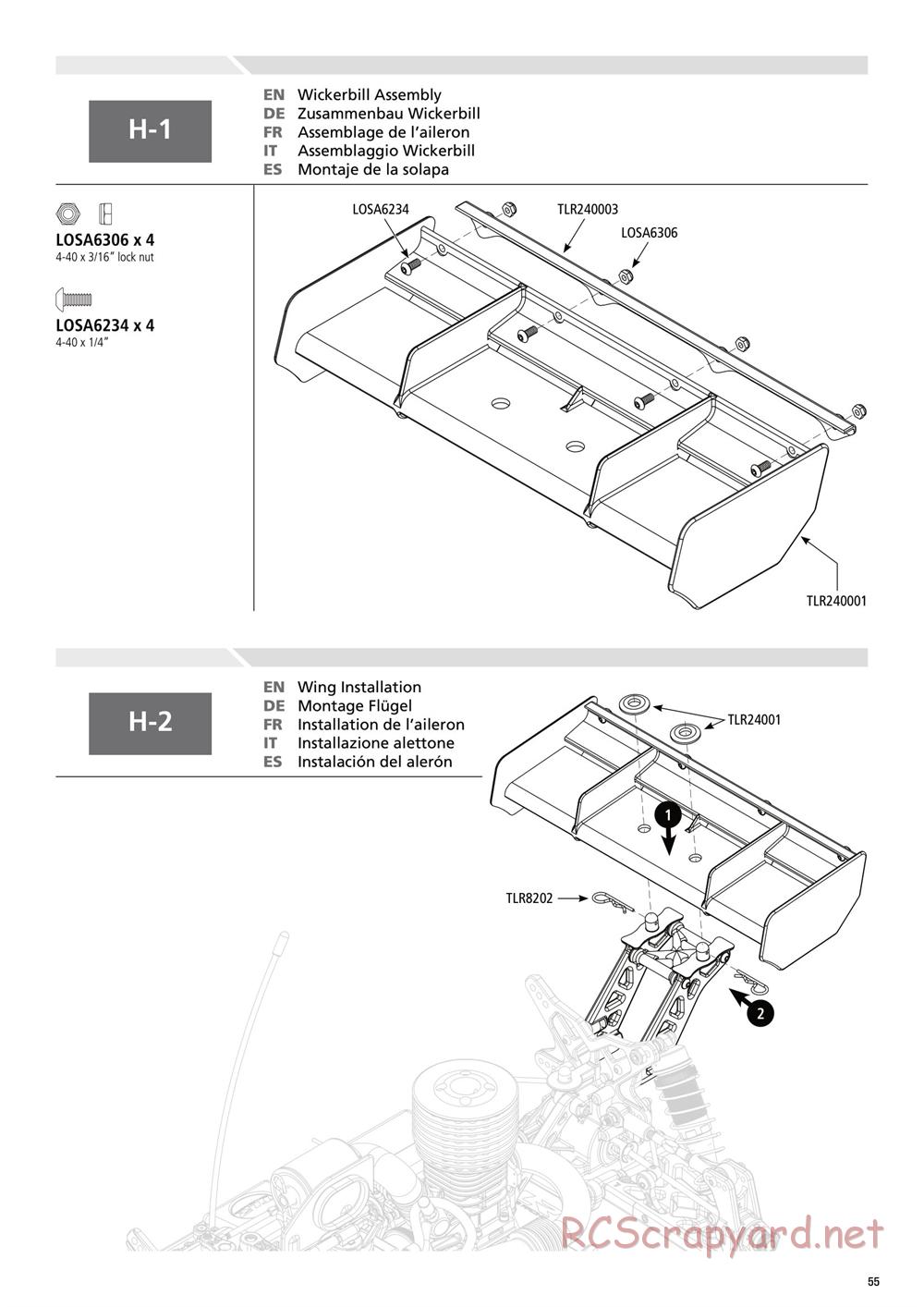 Team Losi - 8IGHT 3.0 - Manual - Page 55