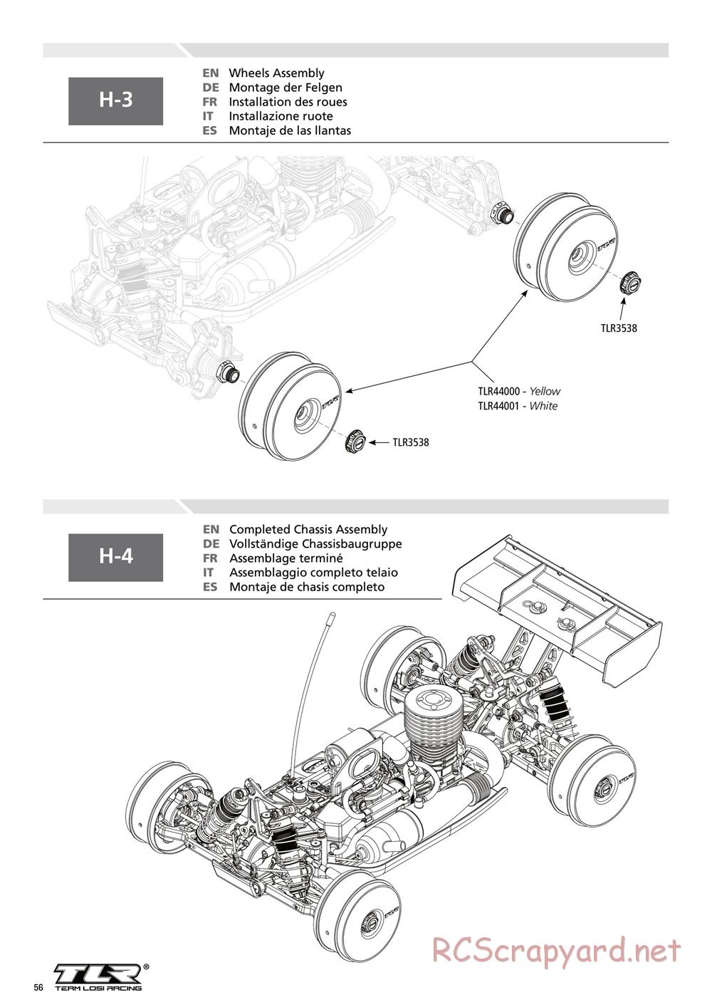 Team Losi - 8IGHT 3.0 - Manual - Page 56