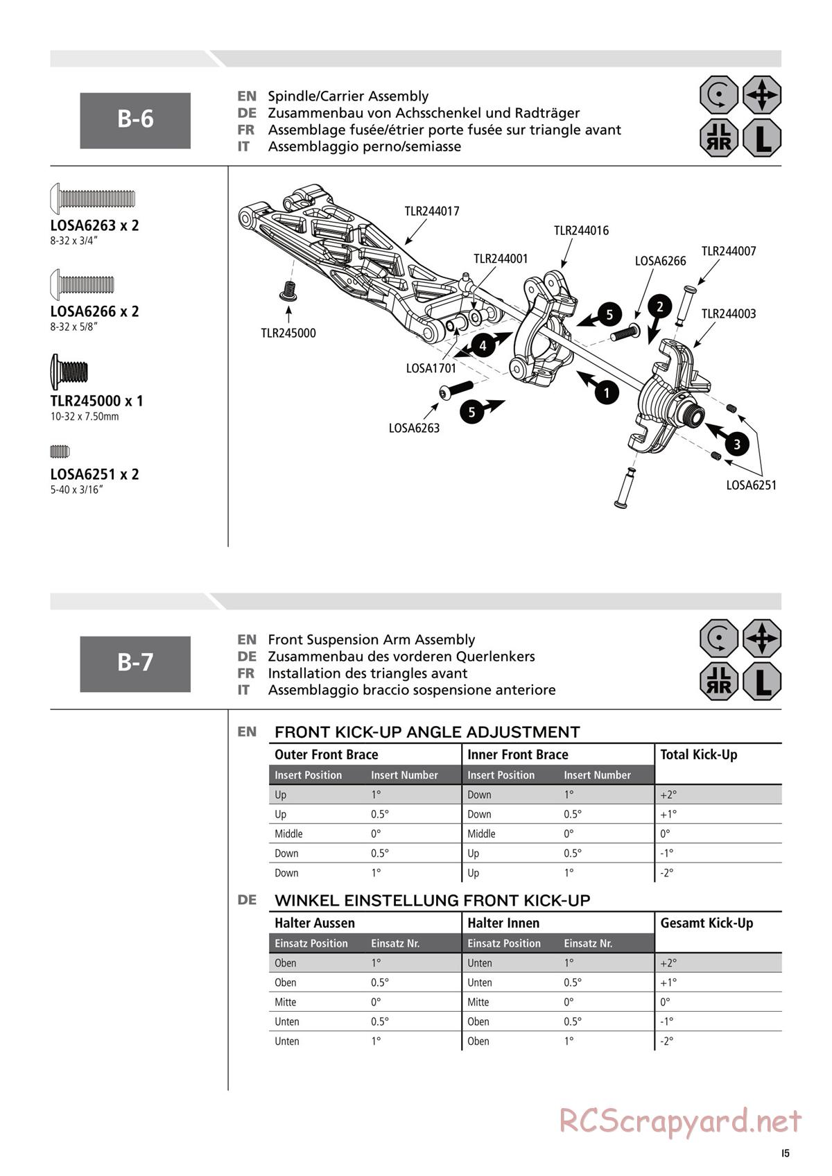 Team Losi - 8ight-T 3.0 Race - Manual - Page 15