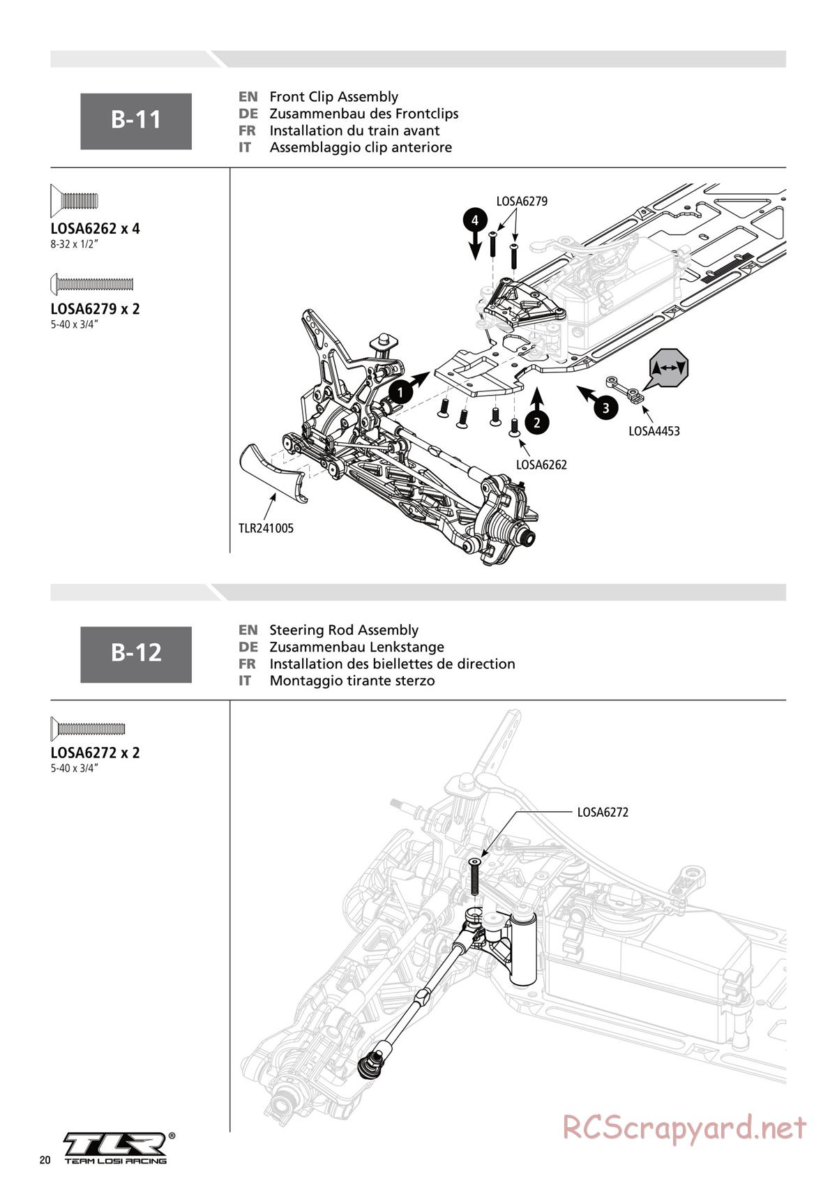 Team Losi - 8ight-T 3.0 Race - Manual - Page 20