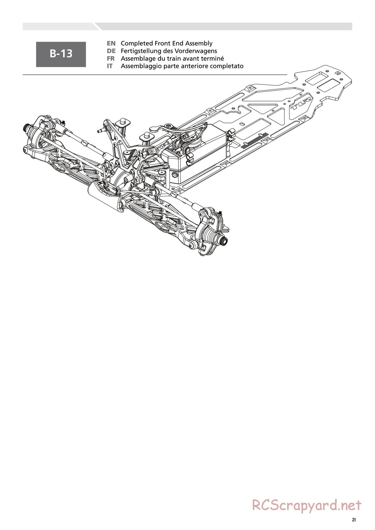 Team Losi - 8ight-T 3.0 Race - Manual - Page 21