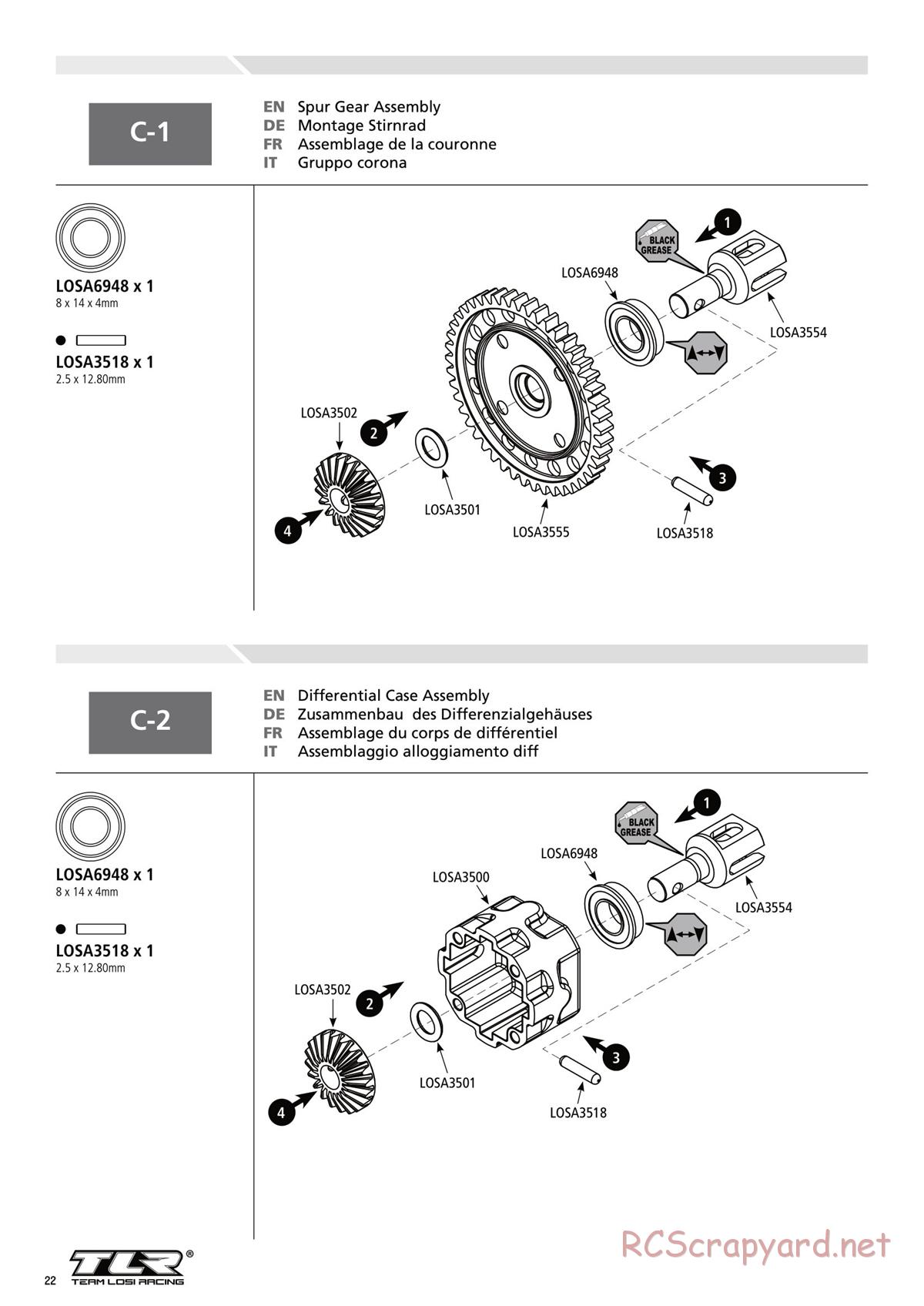 Team Losi - 8ight-T 3.0 Race - Manual - Page 22