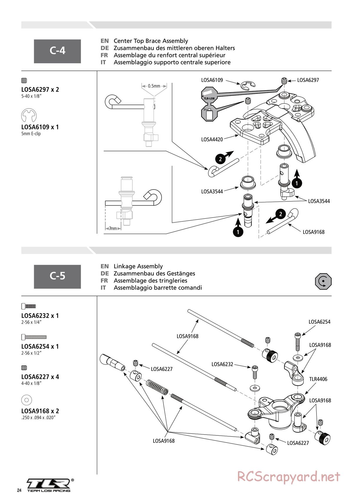 Team Losi - 8ight-T 3.0 Race - Manual - Page 24