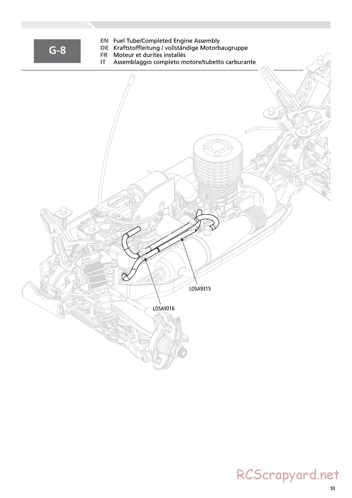 Team Losi - 8ight-T 3.0 Race - Manual - Page 53