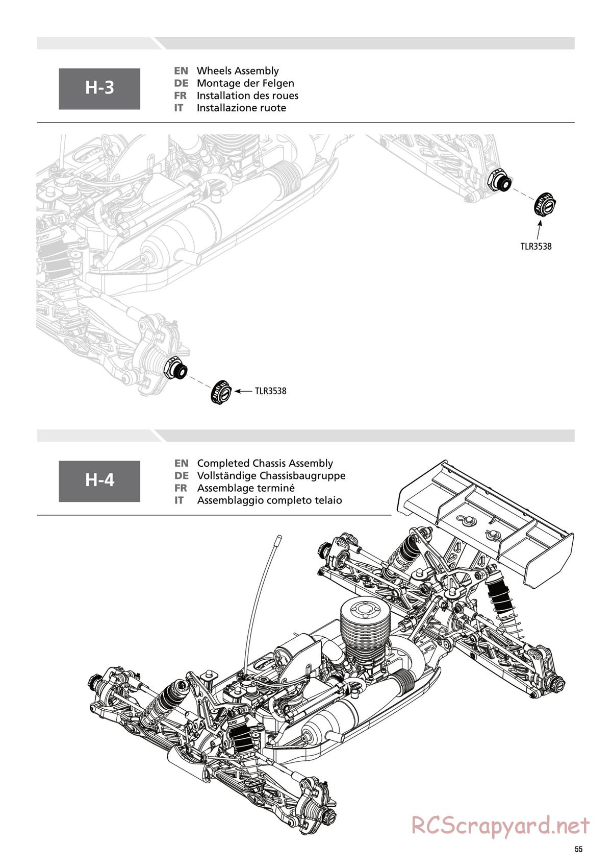 Team Losi - 8ight-T 3.0 Race - Manual - Page 55