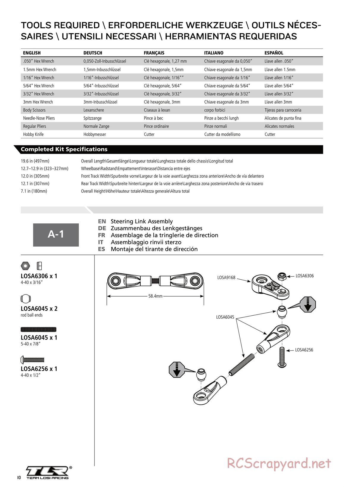 Team Losi - 8ight-E 3.0 - Manual - Page 10