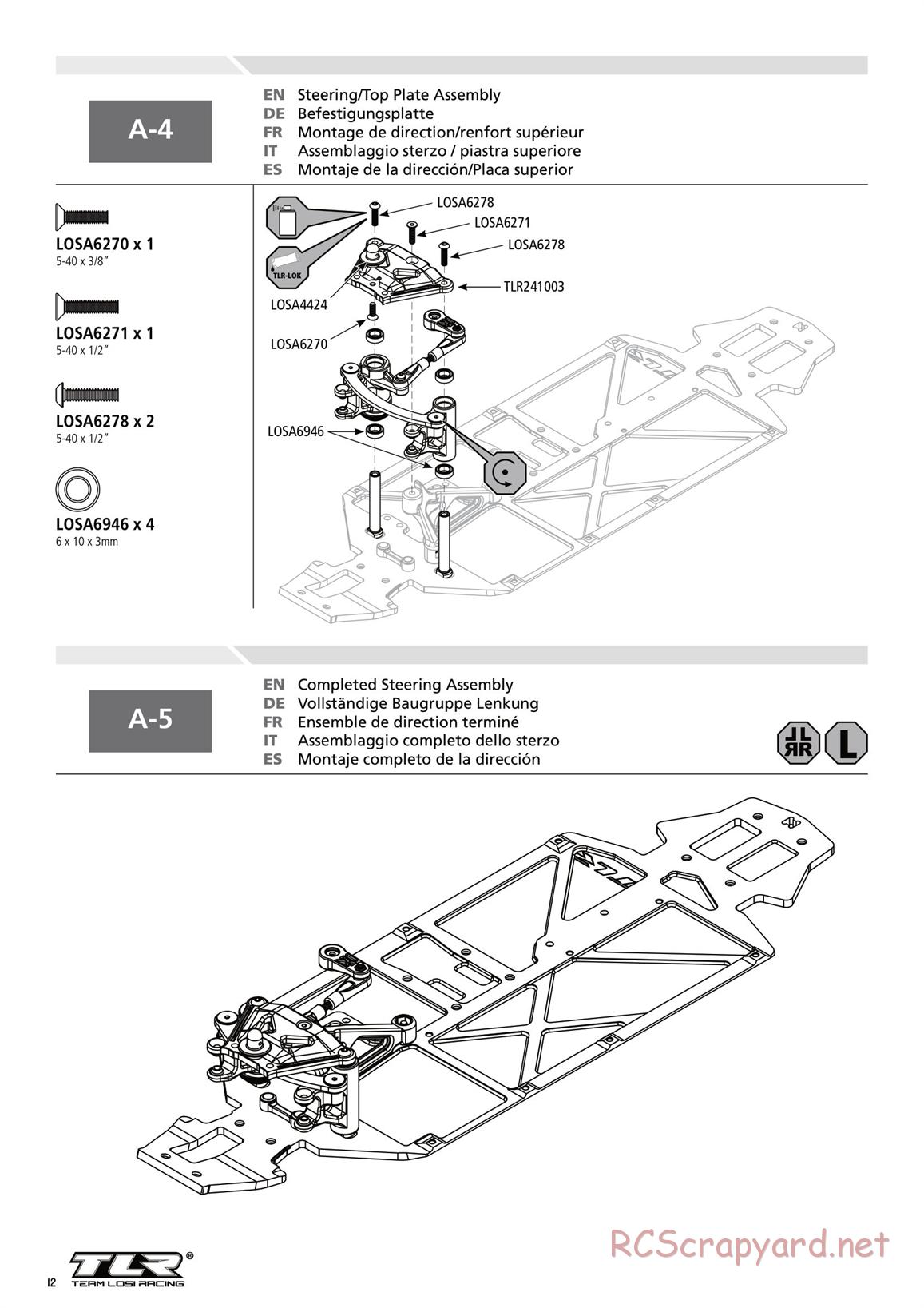 Team Losi - 8ight-E 3.0 - Manual - Page 12