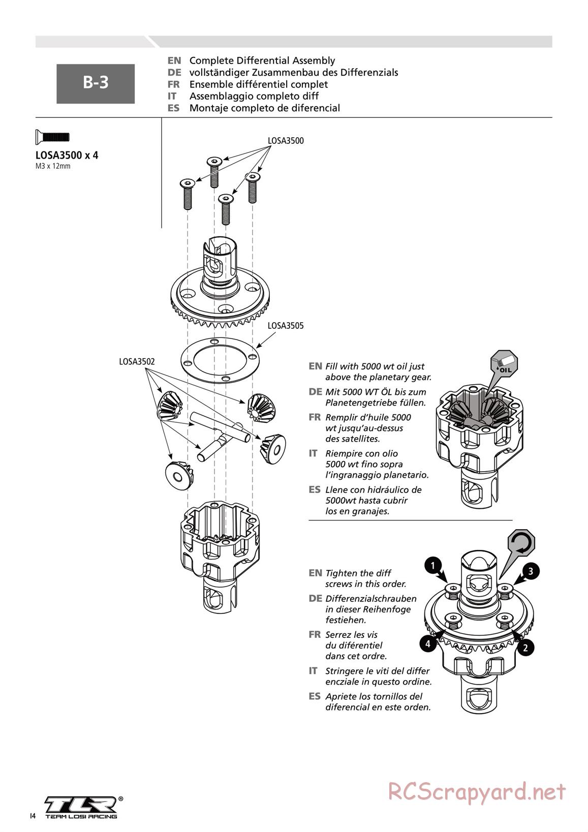 Team Losi - 8ight-E 3.0 - Manual - Page 14