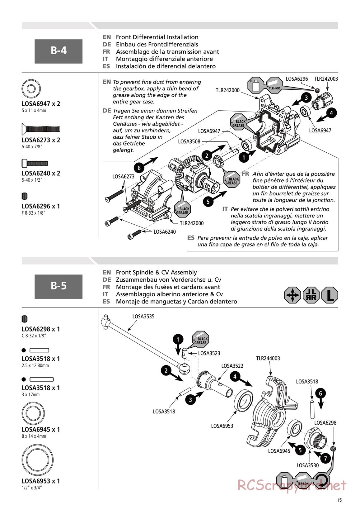 Team Losi - 8ight-E 3.0 - Manual - Page 15