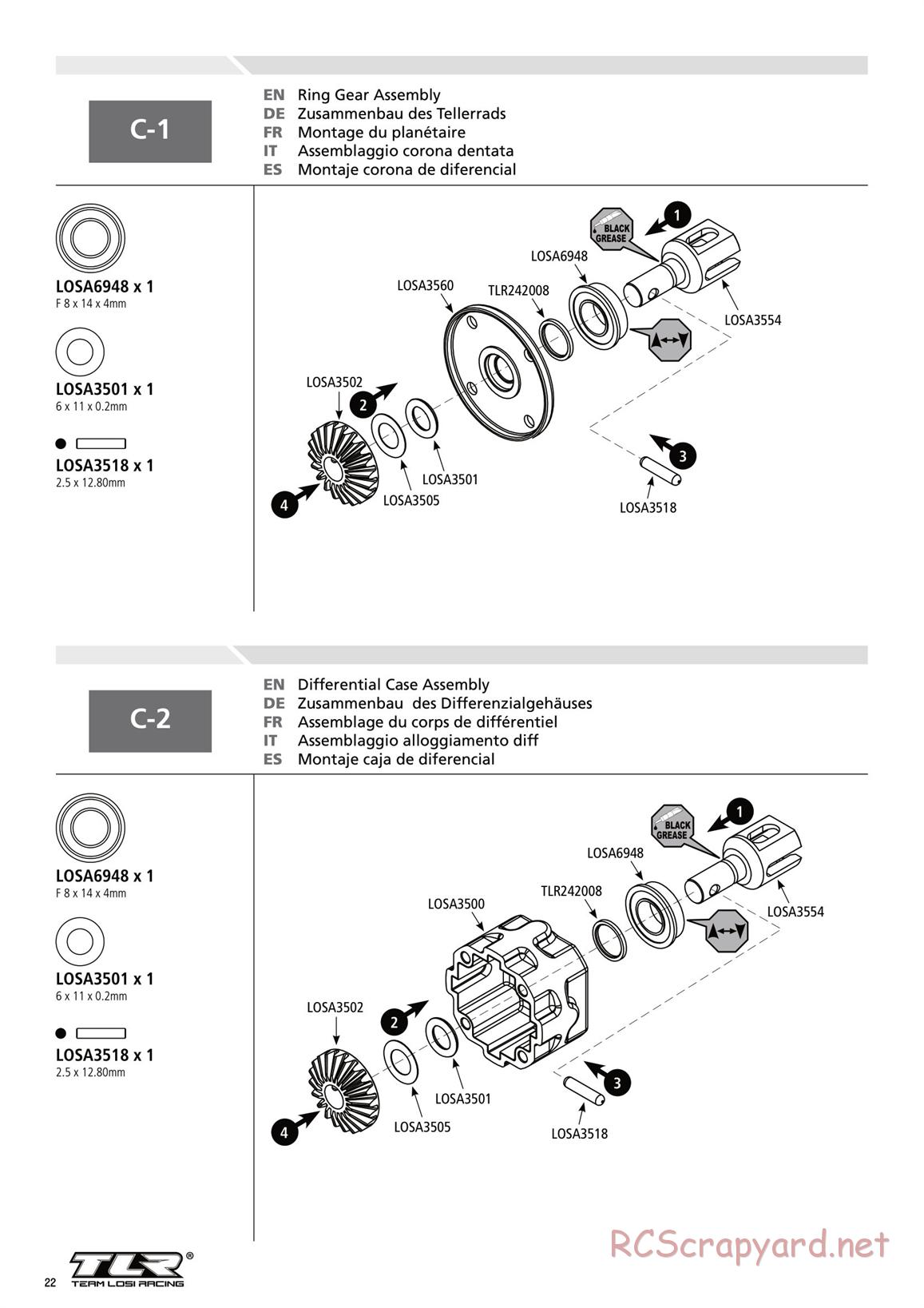 Team Losi - 8ight-E 3.0 - Manual - Page 22