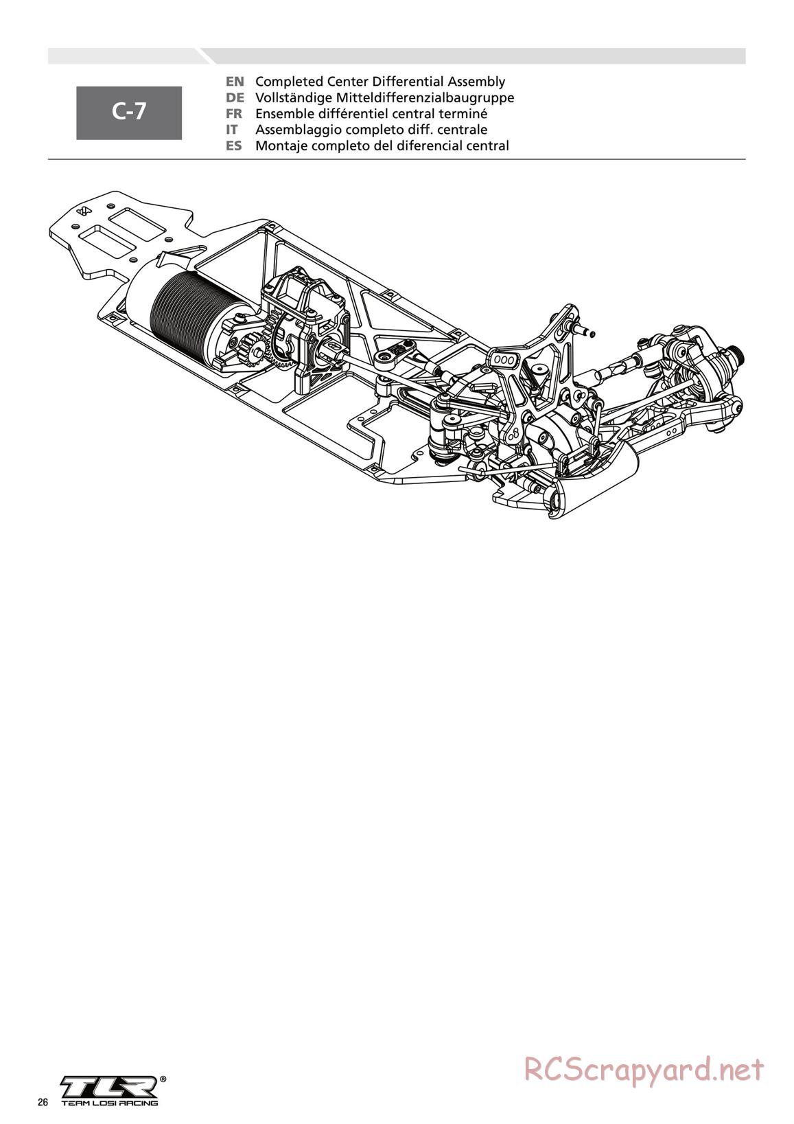 Team Losi - 8ight-E 3.0 - Manual - Page 26