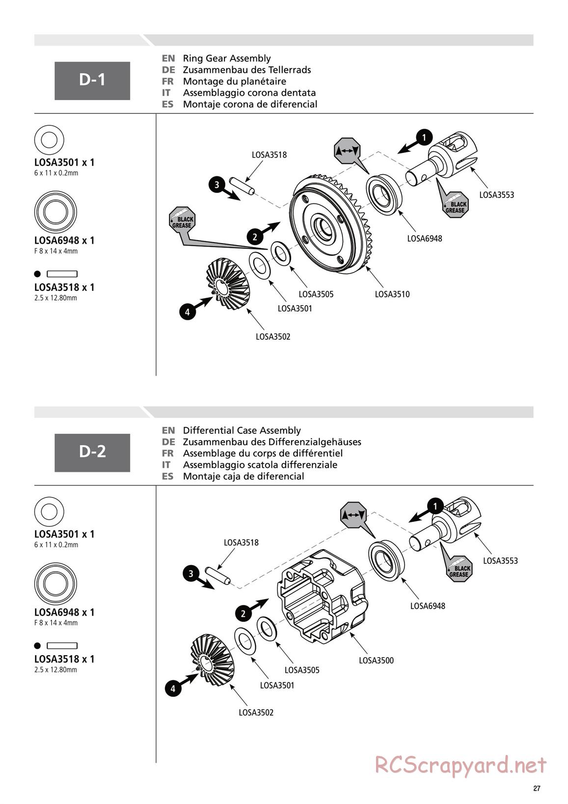 Team Losi - 8ight-E 3.0 - Manual - Page 27