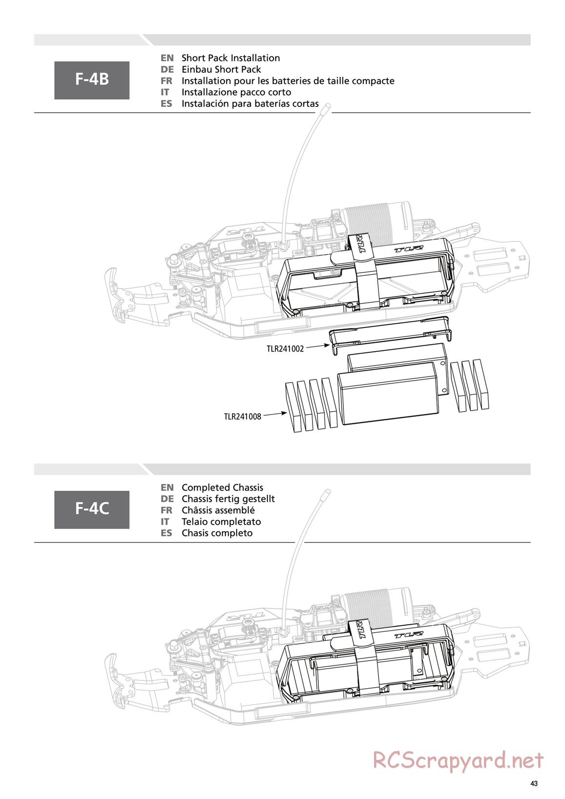 Team Losi - 8ight-E 3.0 - Manual - Page 43