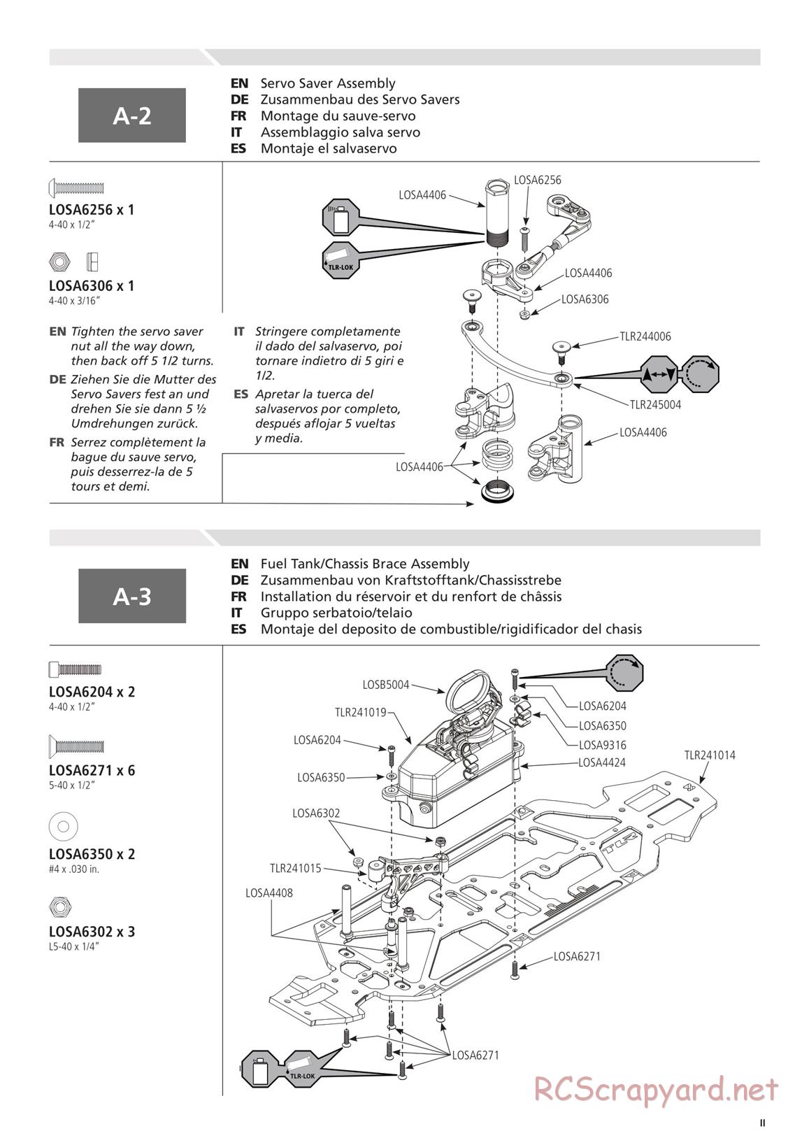 Team Losi - 8ight 4.0 Race - Manual - Page 11