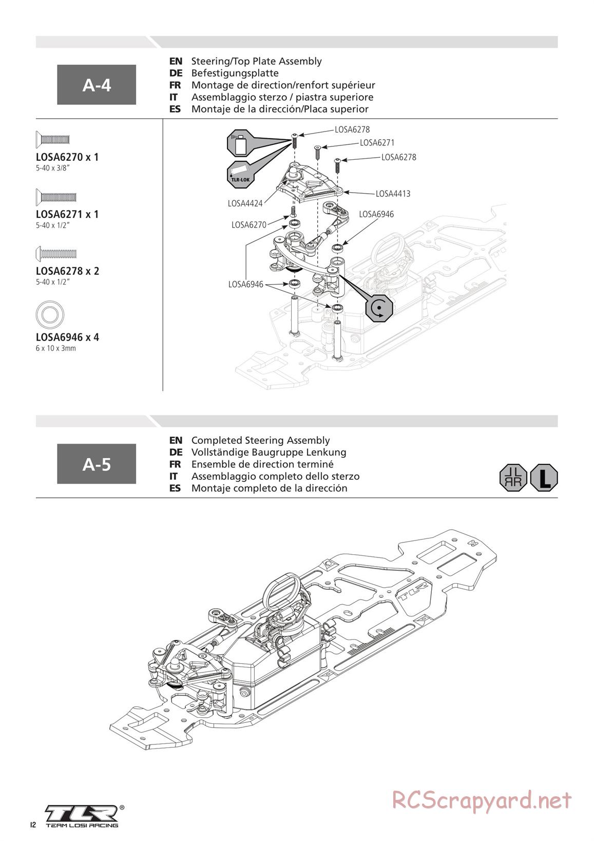 Team Losi - 8ight 4.0 Race - Manual - Page 12