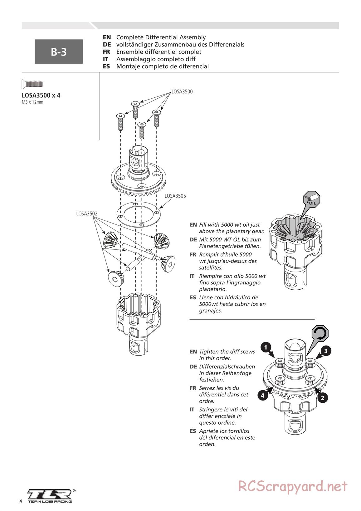 Team Losi - 8ight 4.0 Race - Manual - Page 14