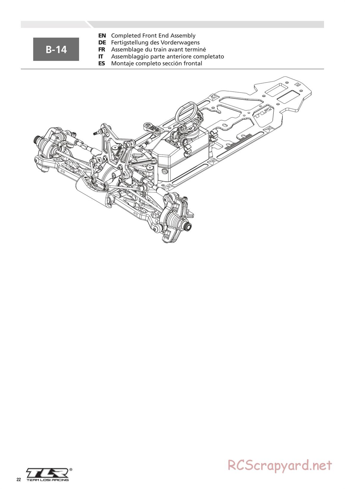 Team Losi - 8ight 4.0 Race - Manual - Page 22