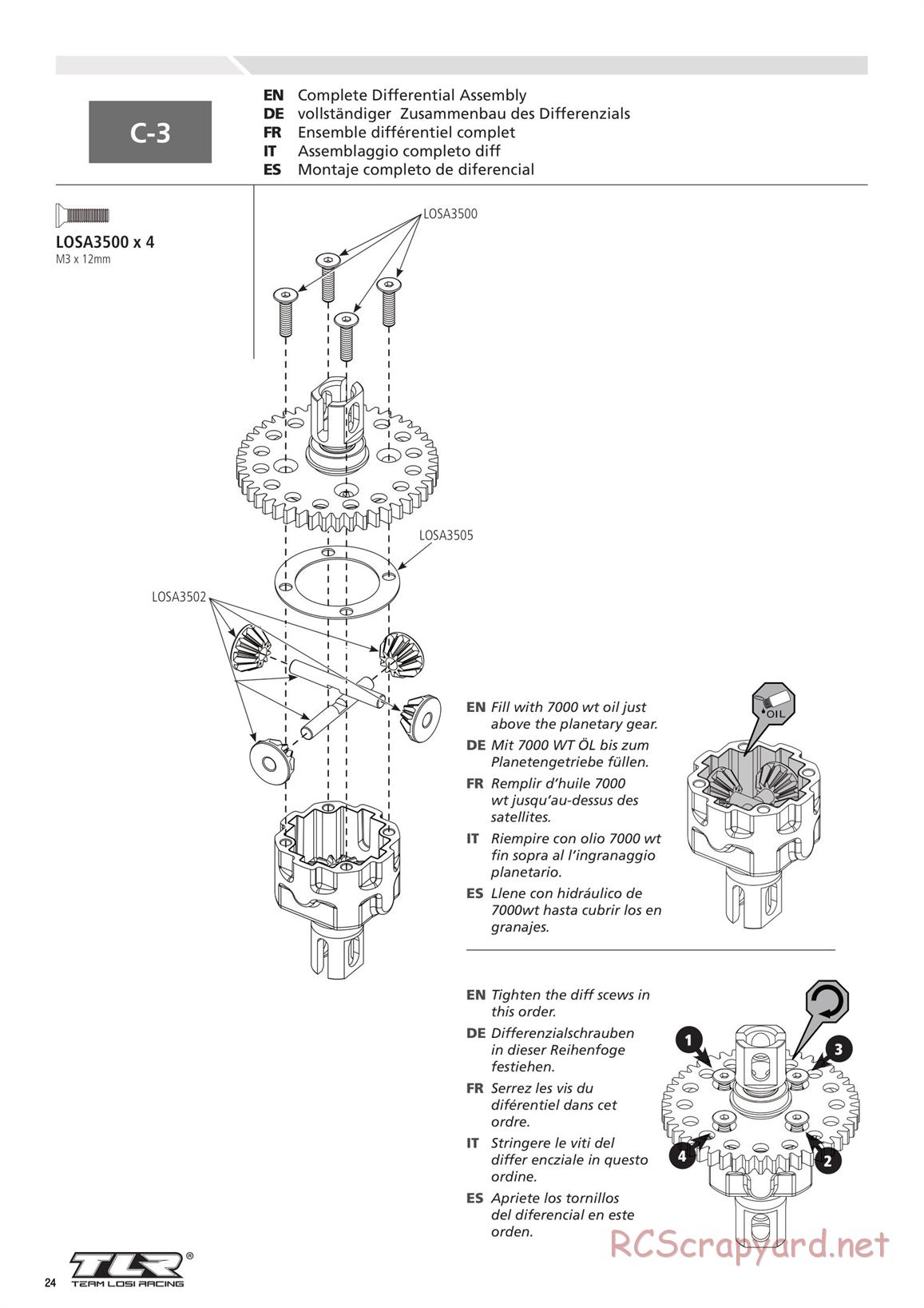 Team Losi - 8ight 4.0 Race - Manual - Page 24