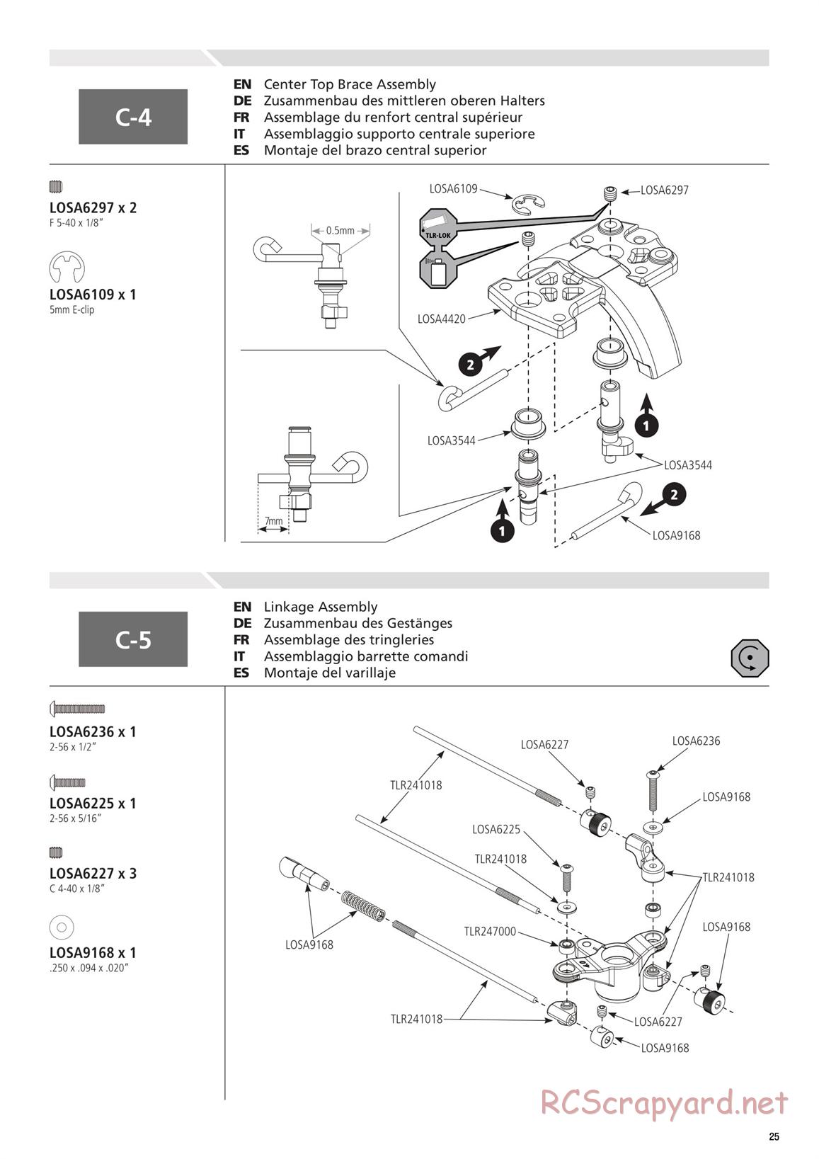 Team Losi - 8ight 4.0 Race - Manual - Page 25