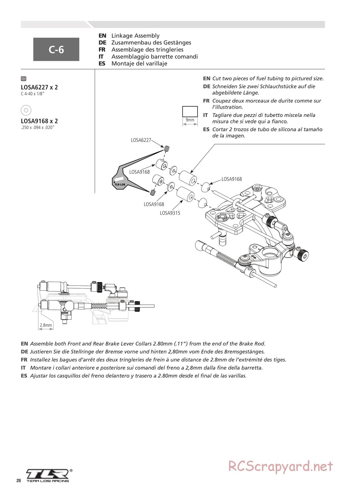 Team Losi - 8ight 4.0 Race - Manual - Page 26