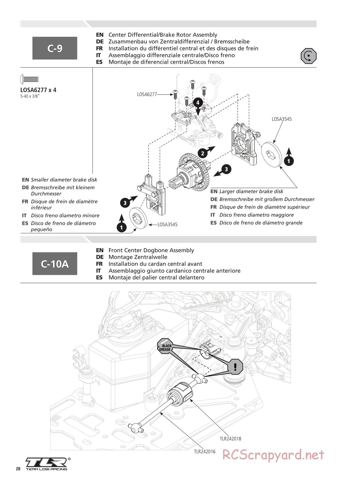 Team Losi - 8ight 4.0 Race - Manual - Page 28