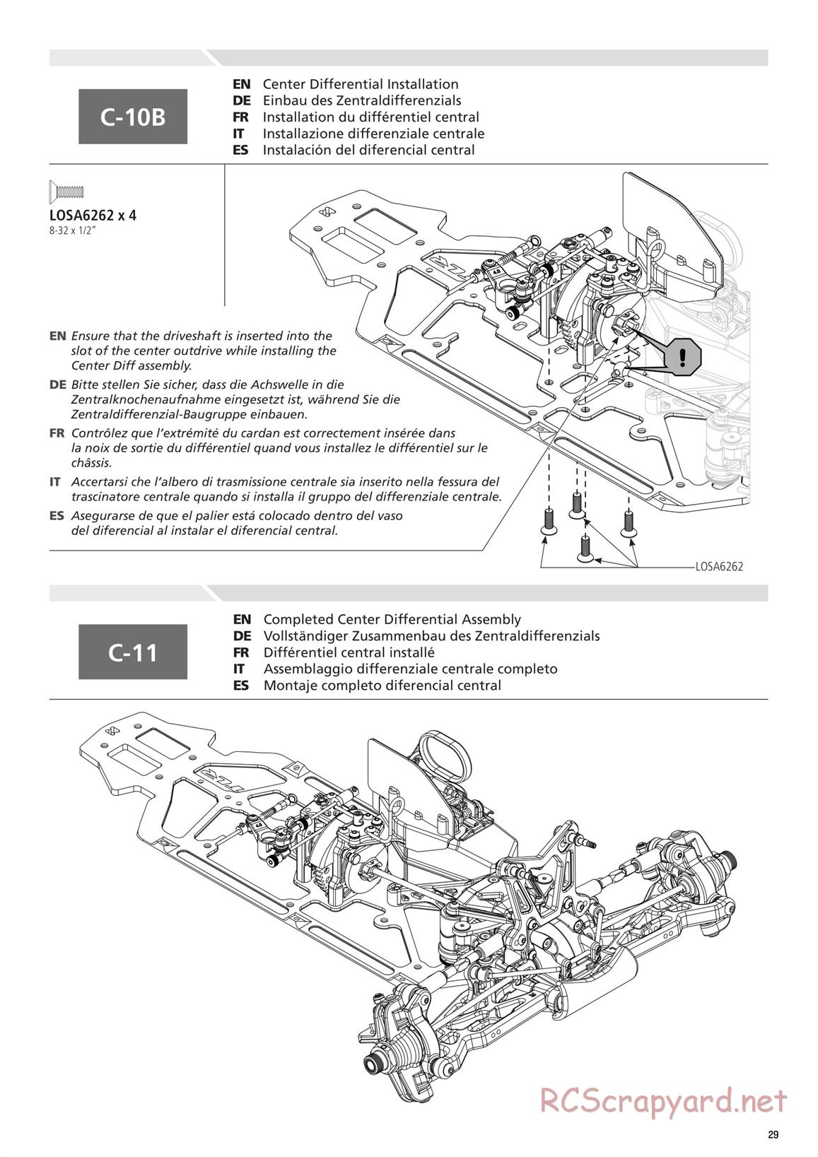 Team Losi - 8ight 4.0 Race - Manual - Page 29