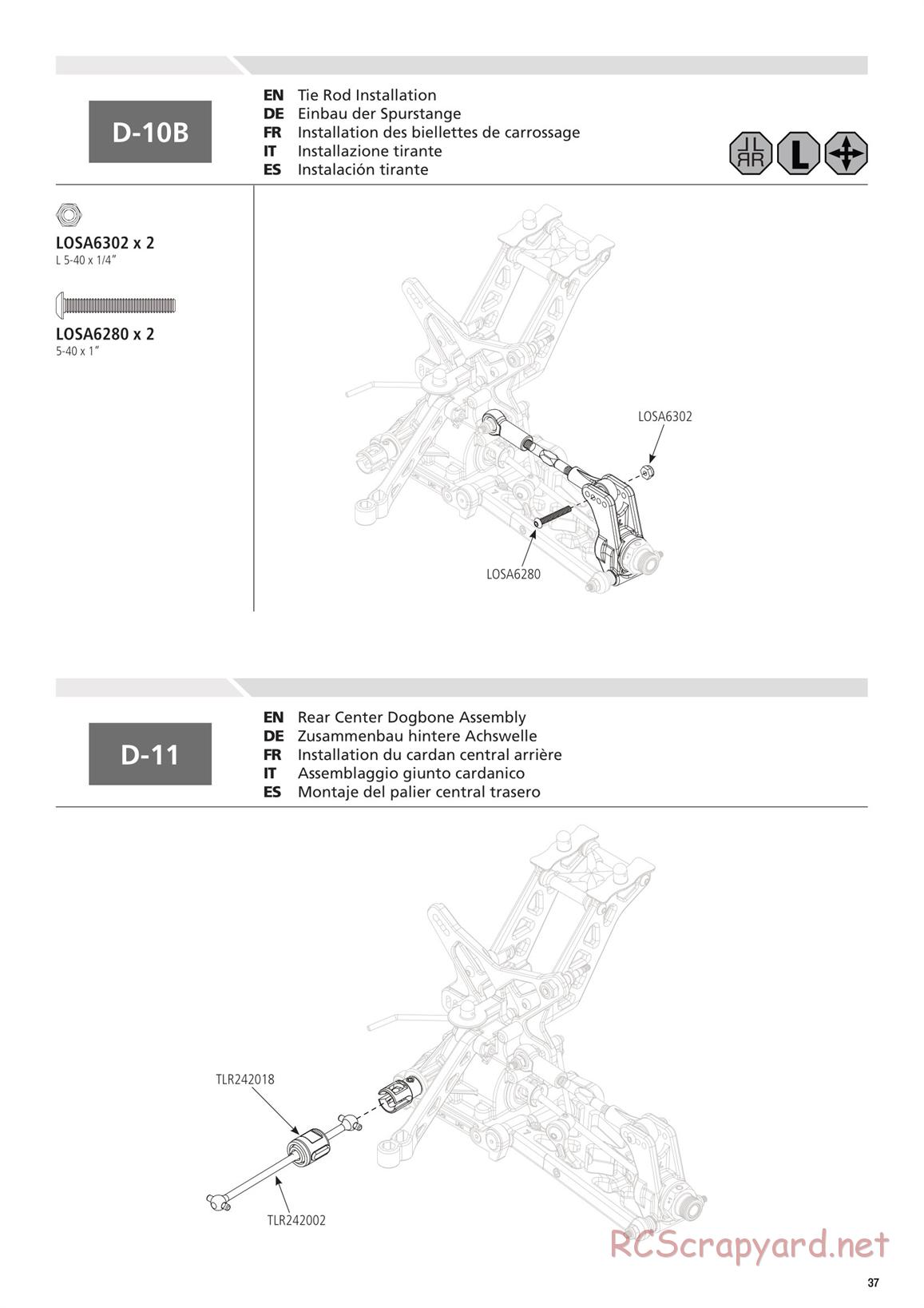 Team Losi - 8ight 4.0 Race - Manual - Page 37