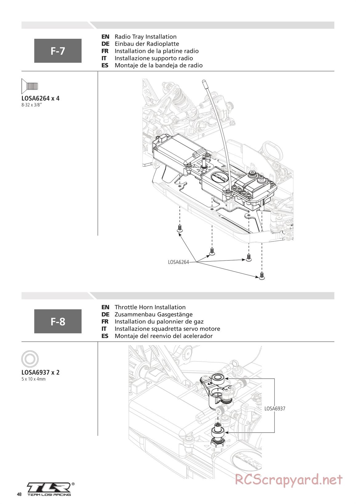 Team Losi - 8ight 4.0 Race - Manual - Page 48