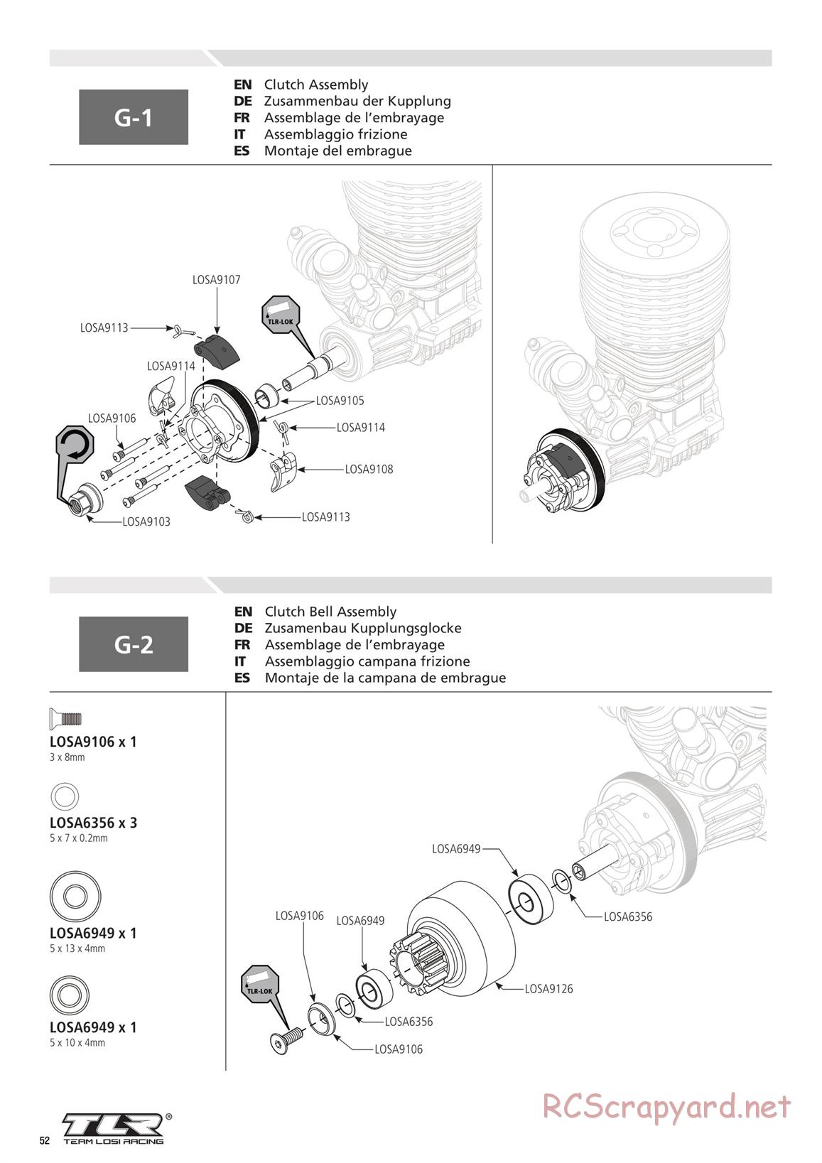 Team Losi - 8ight 4.0 Race - Manual - Page 52